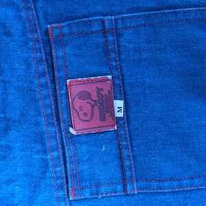 VINTAGE Snoopy Jean Skirt, size small